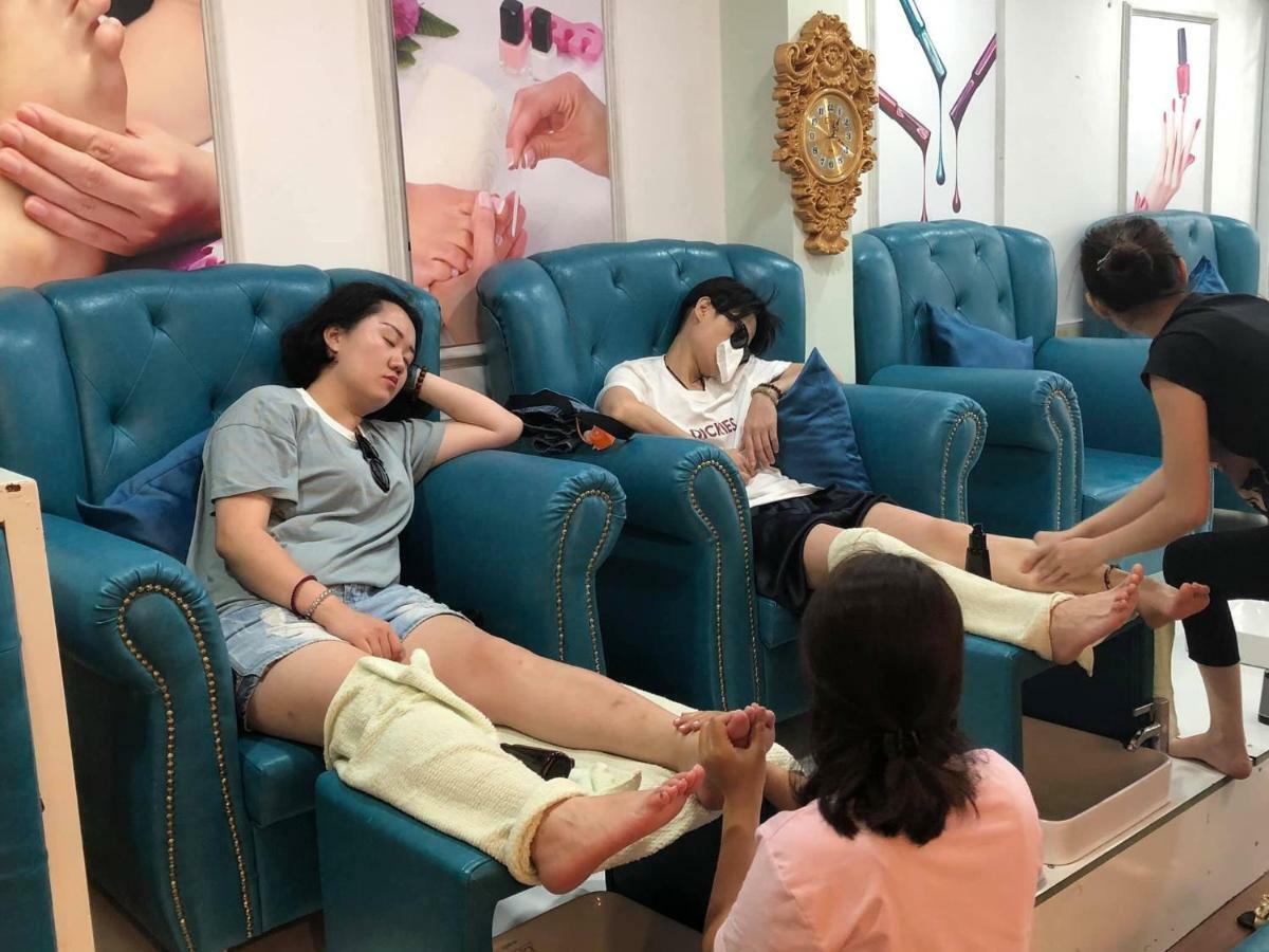 Hanh Nguyen Gems Hotel And Spa ดานัง ภายนอก รูปภาพ